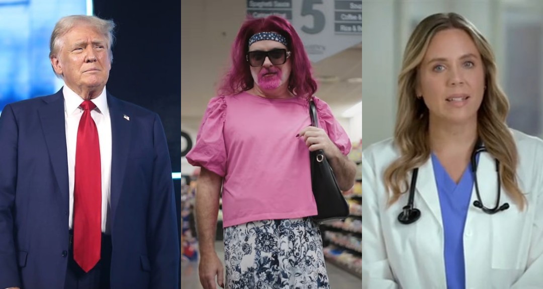 Trump verbreitet transfeindlichen Wahlkampfspot gegen Demokratin